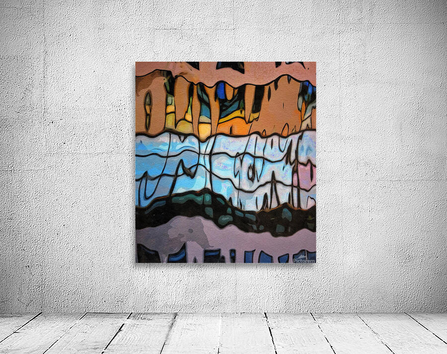 Waterfront Abstract Wall Preview