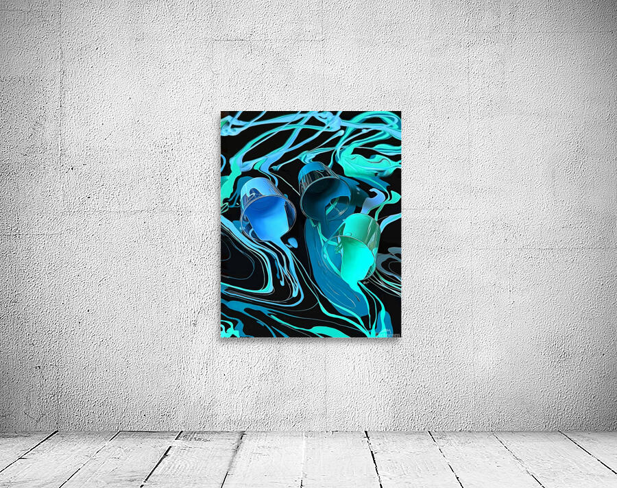 Paint Pour Wall Preview