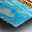 Badlands Buffalo Metal print