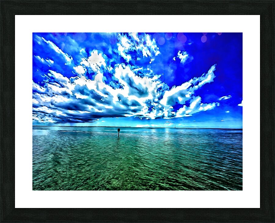 Key West Calling Picture Frame print