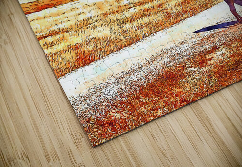 Badlands Buffalo Mark Overbye puzzle