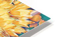 Singing Sunflowers HD Metal print