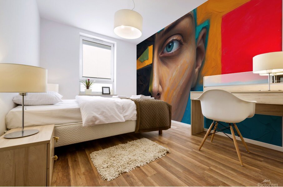 Darkside  Mural print