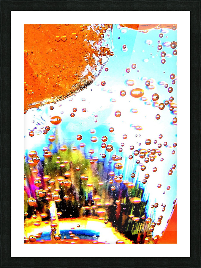 Bubbles. Picture Frame print
