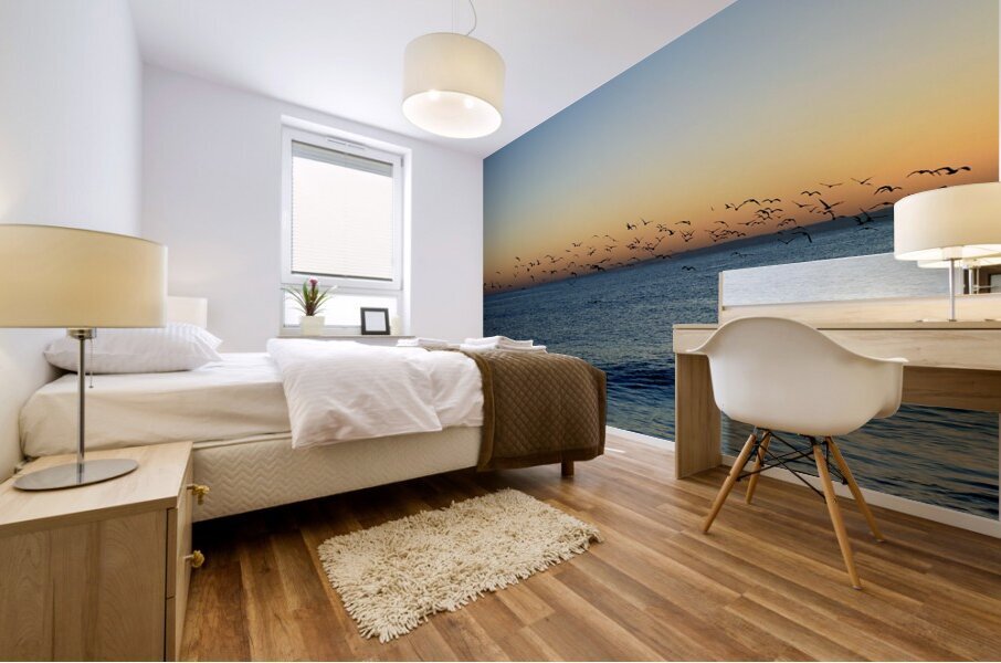 Morning Flight Mural print
