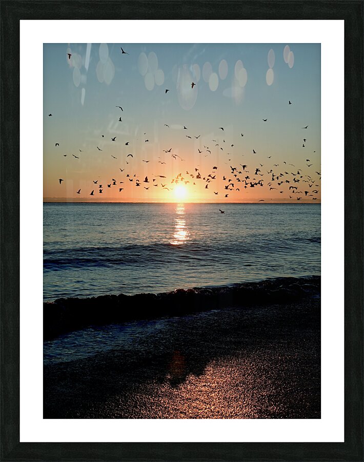 Atlantic Sunrise Picture Frame print