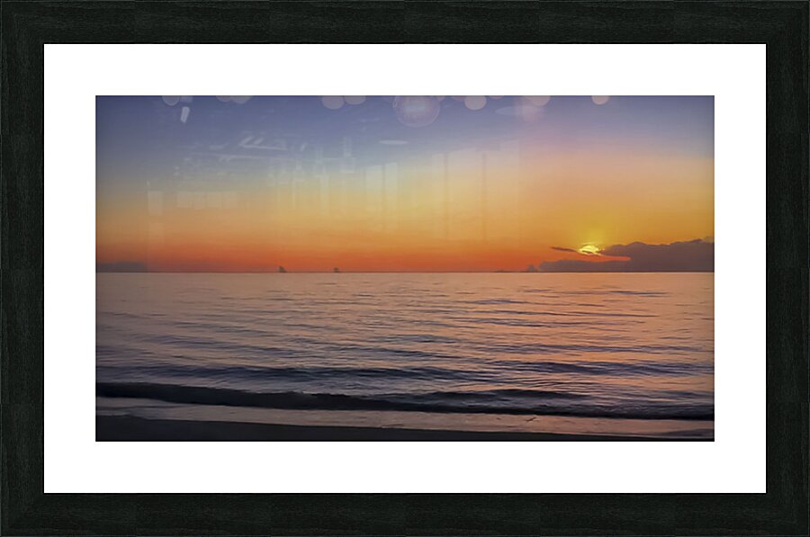 AtlanticSunrise Picture Frame print