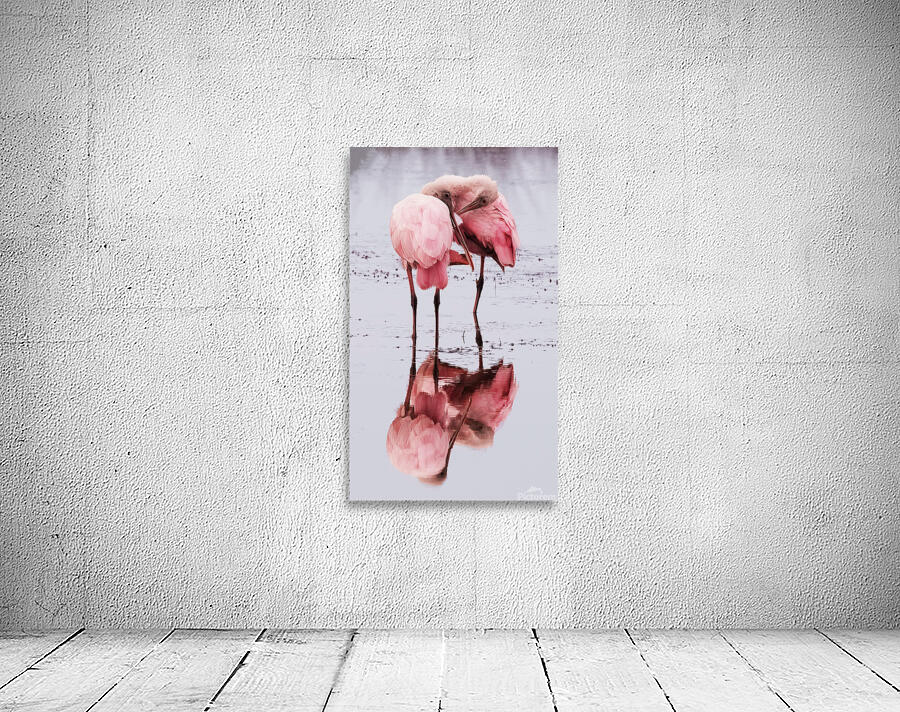 Spoonbills Wall Preview
