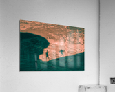 Surfing Rock Shadows Acrylic Print