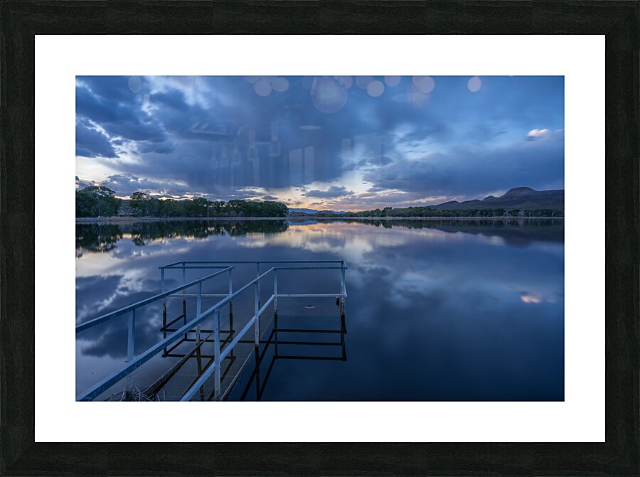 Sunset at North Marsh Picture Frame print