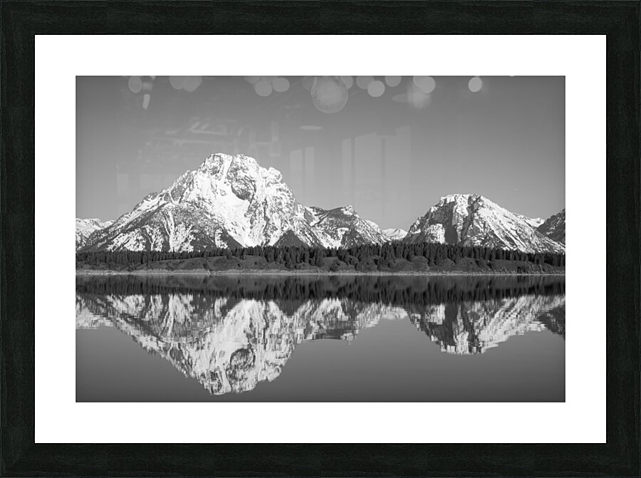 Pure Mountain Picture Frame print