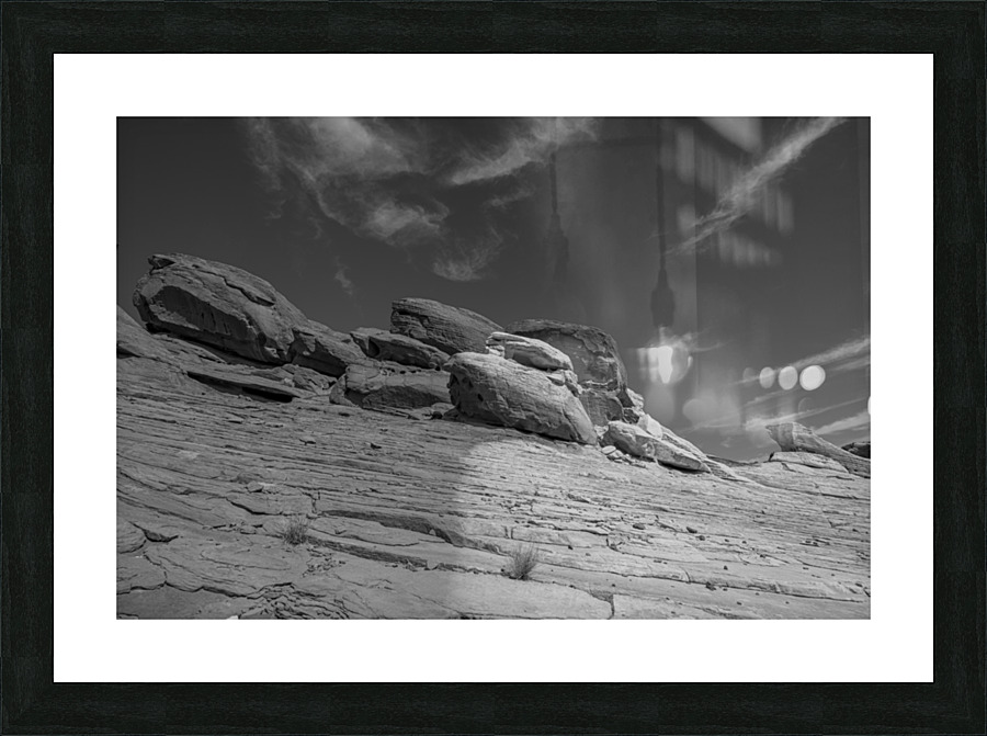 Split Decision Picture Frame print