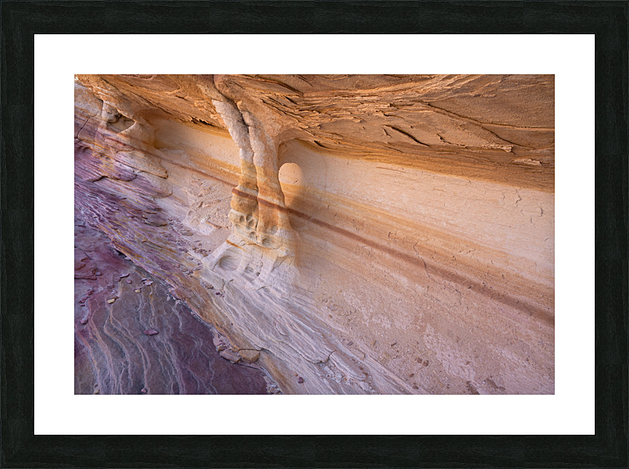 Rising Rock Picture Frame print