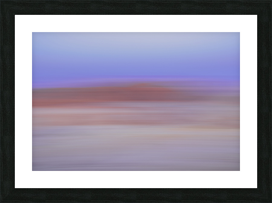 Desert Sunset Impression Picture Frame print
