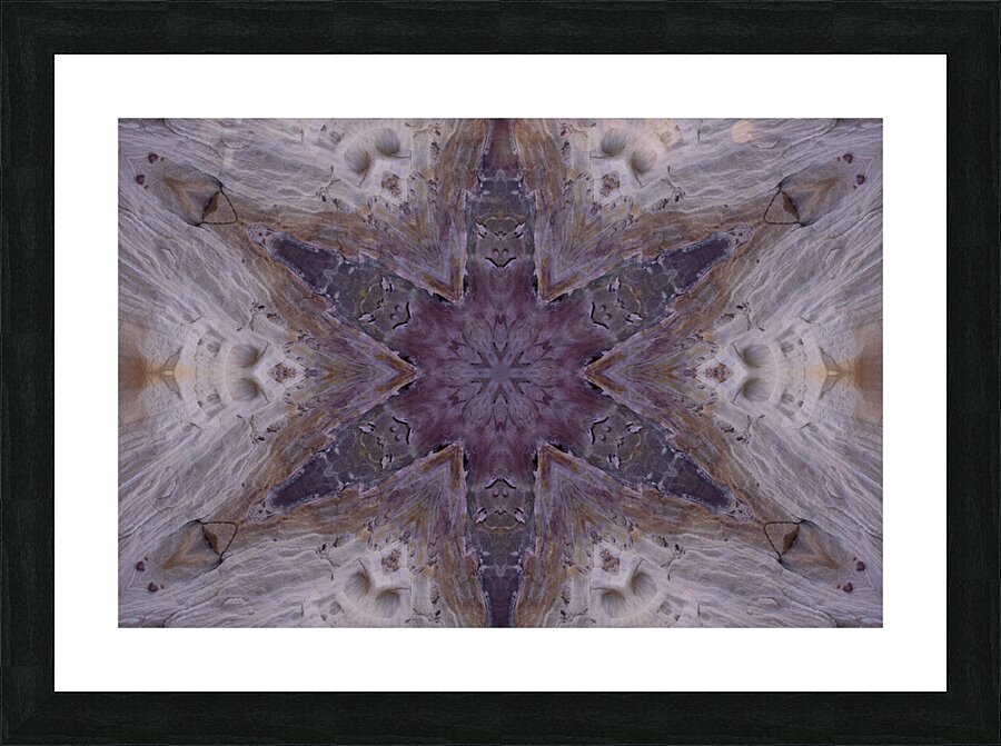 Hidden Faces Picture Frame print