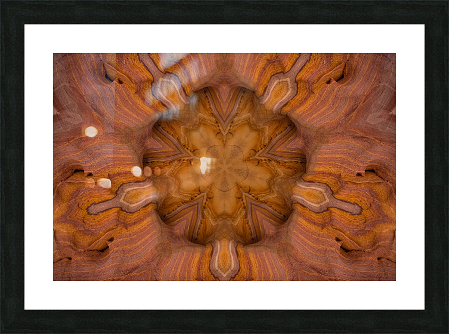Desert Star Picture Frame print
