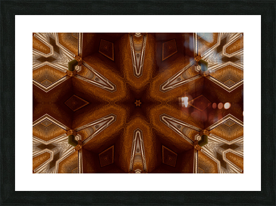 Centered Ceiling Picture Frame print