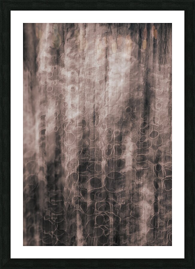 Ghostly Figures Picture Frame print