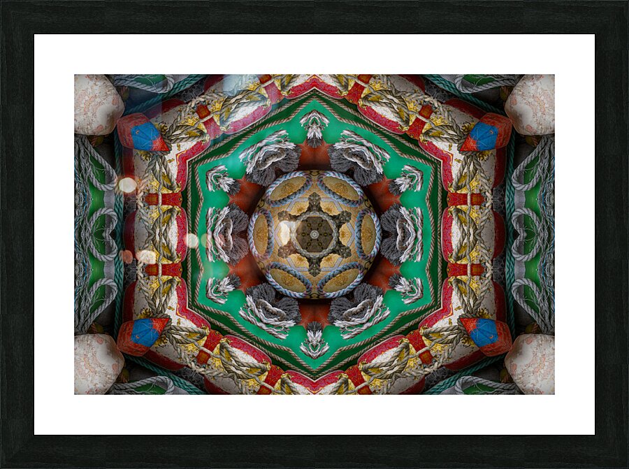 Afraid Knot Picture Frame print