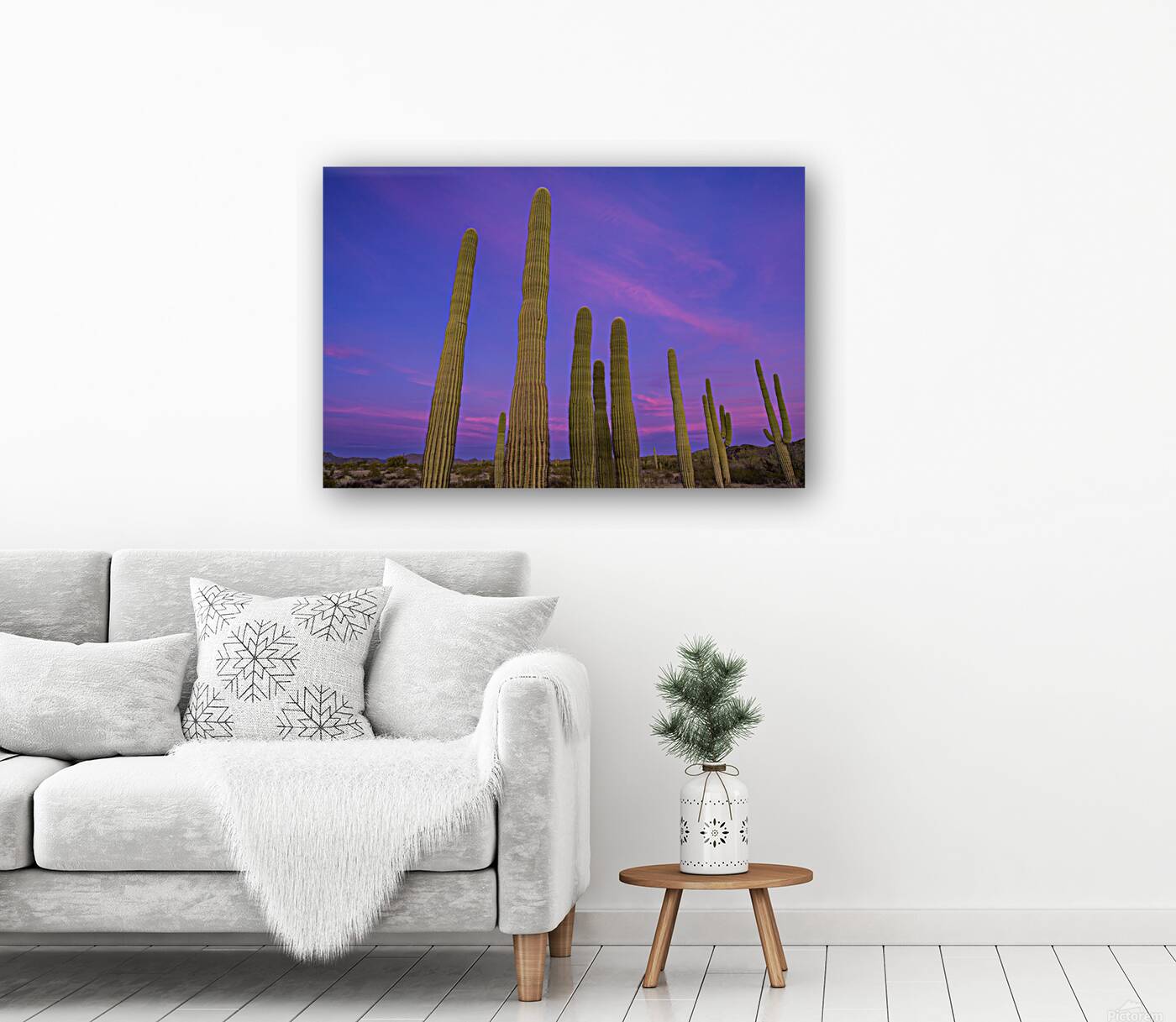 Saguaro Cityscape Reproduction