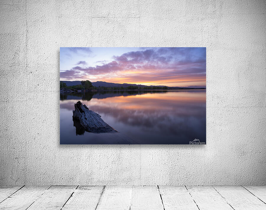 Pahranagat Lake Reflection Wall Preview