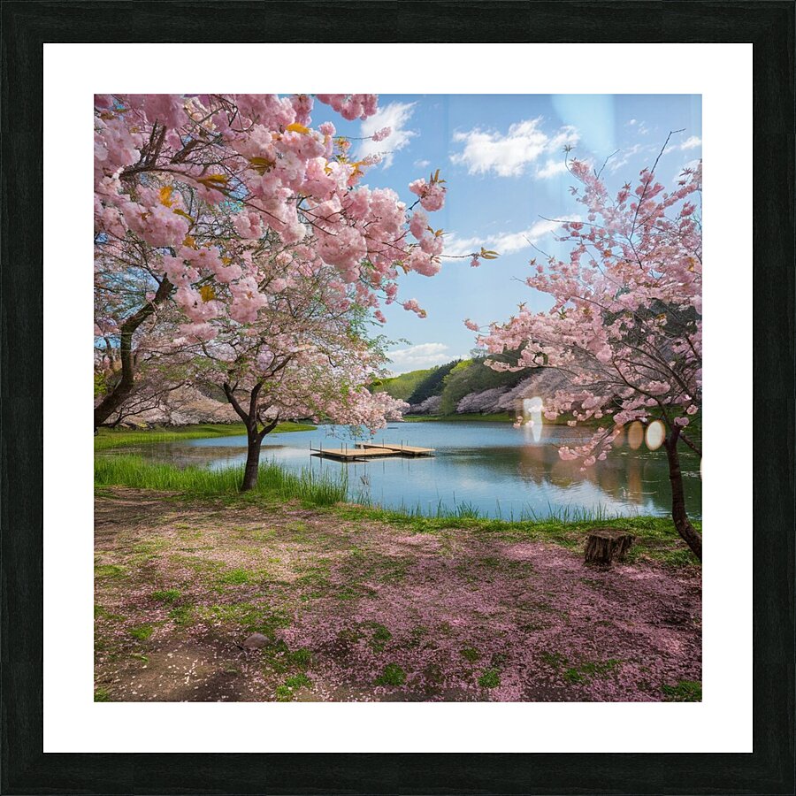Spring in Bloom Picture Frame print