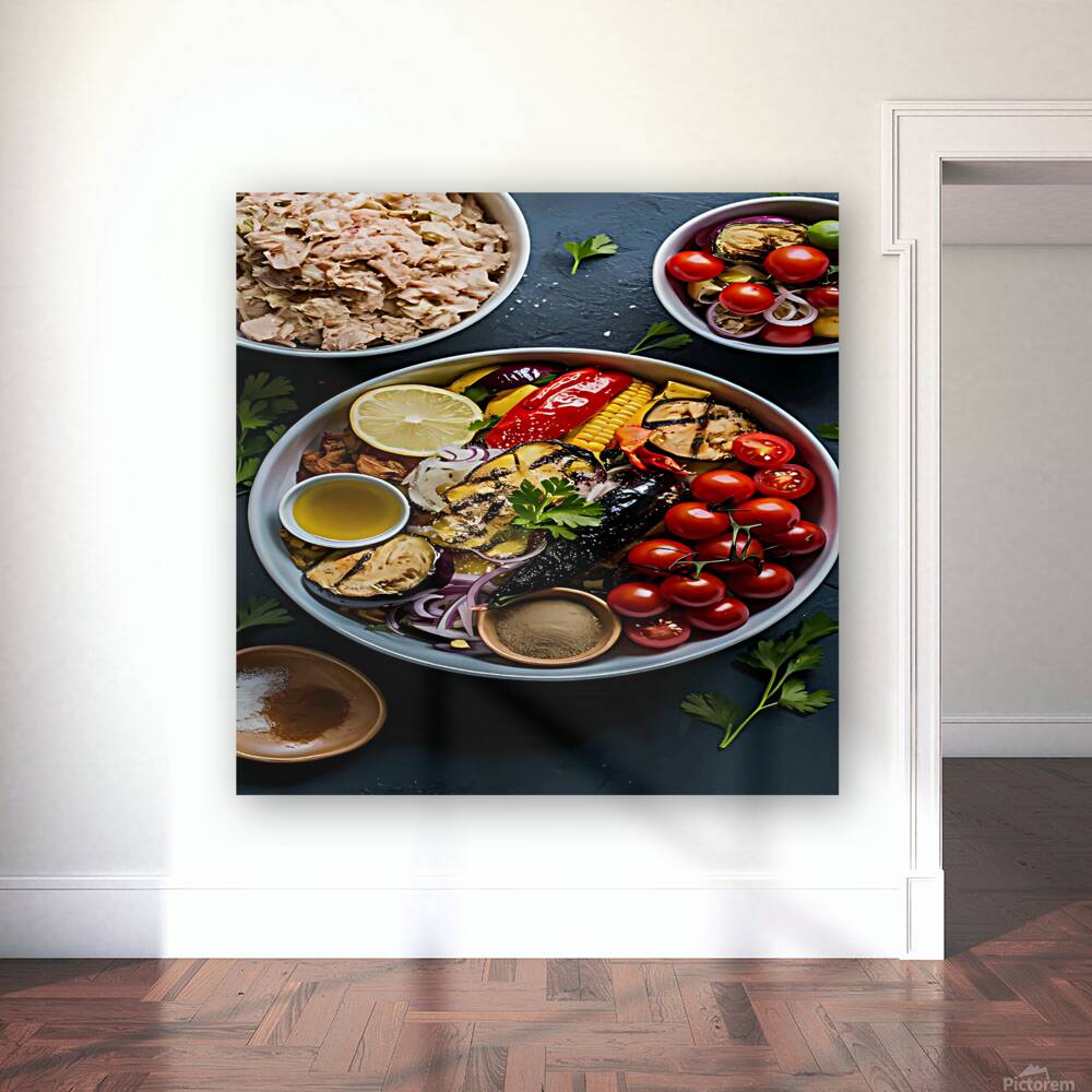 Grilled Vegetable Platter Reproduction