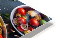 Grilled Vegetable Platter HD Metal print