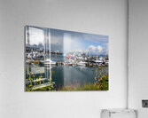 Homer Spit Harbor Acrylic Print