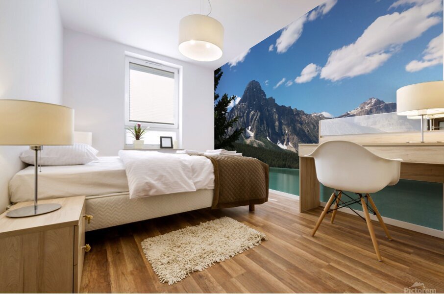 Teton Hideaway Mural print