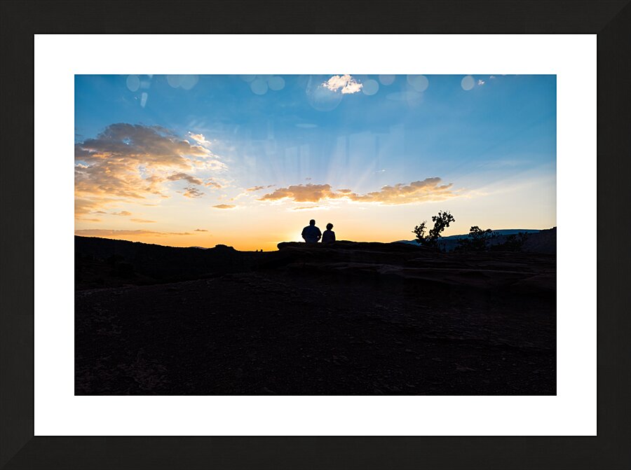 Capital Reef Sunset Picture Frame print