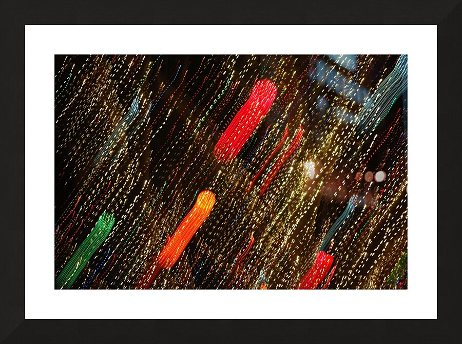 Disneyland  Lights Picture Frame print