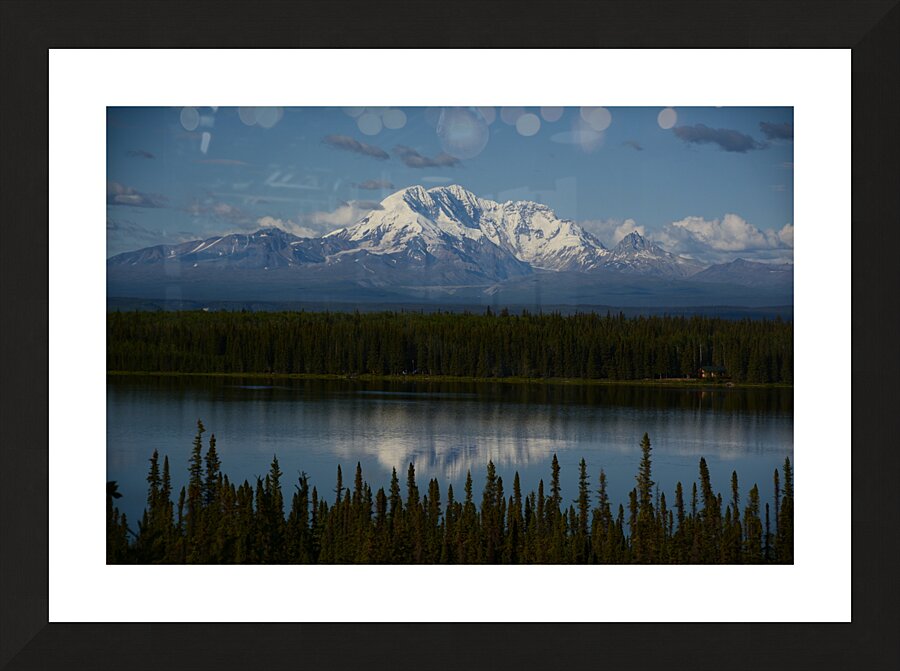 Alaskan Dusk Picture Frame print