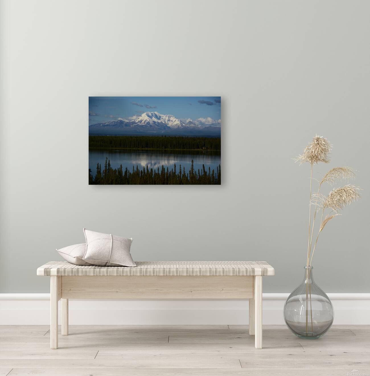Alaskan Dusk Reproduction