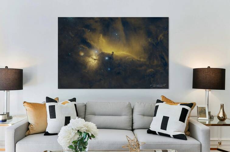 Horsehead Nebula by givemespace art
