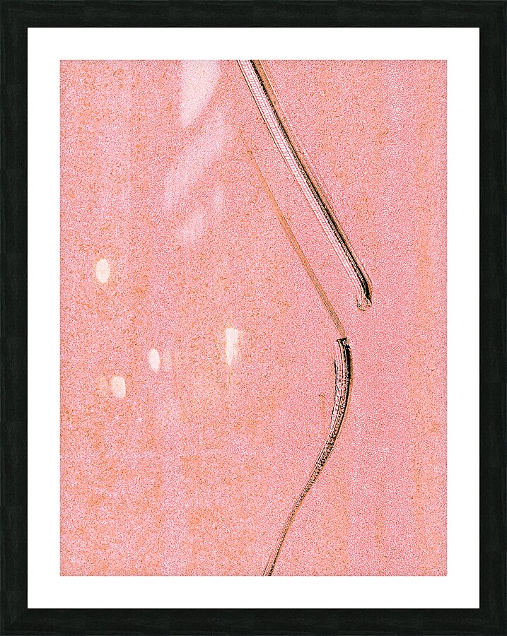 Water Tank Etching 2 Picture Frame print
