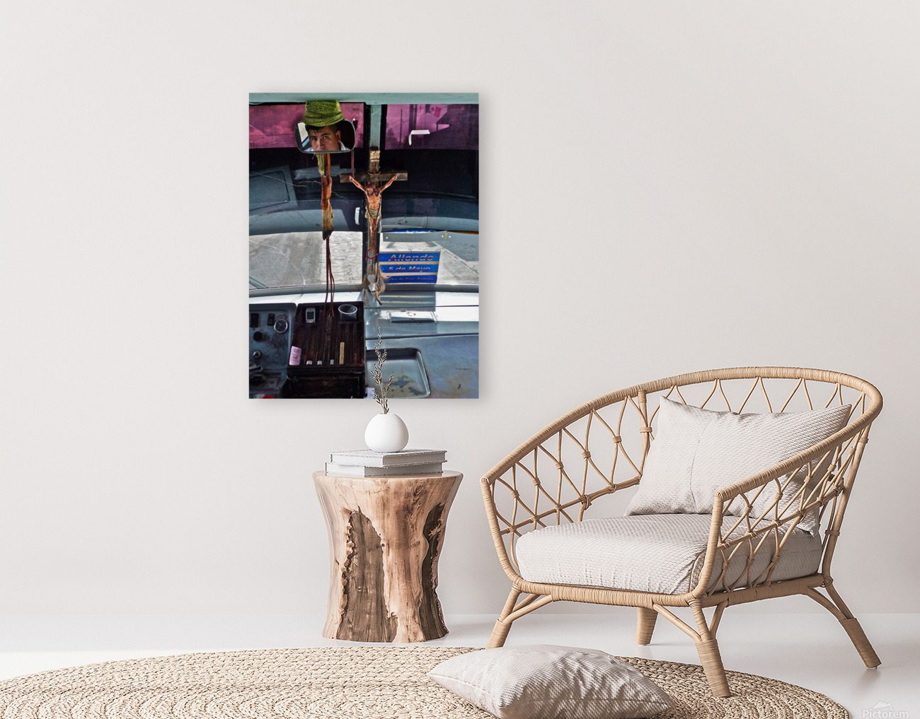 Bus Driver Crucifix Reproduction