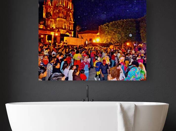 Party In Jardin San Miguel Mexico by KOMurphy