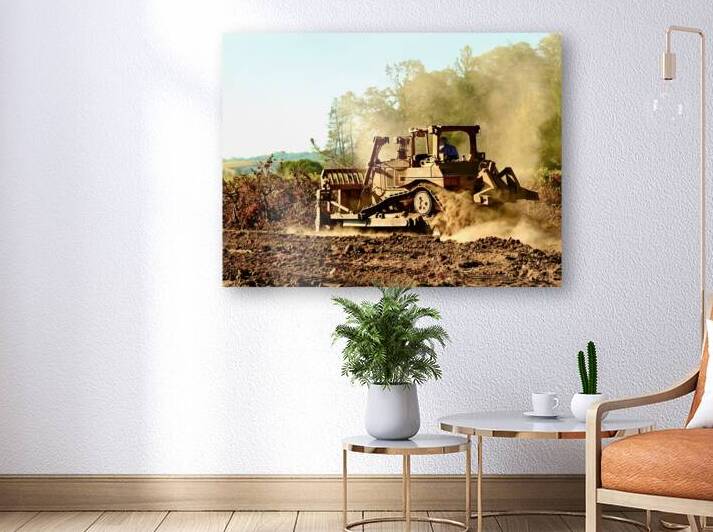 D6 Cat Bulldozer Churning 1.2 by KOMurphy