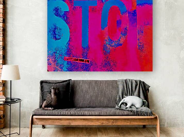 Faded Stop Sign  by KOMurphy