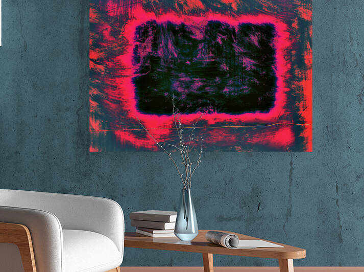 Blast in a Fake Rothko Factory - pink by KOMurphy