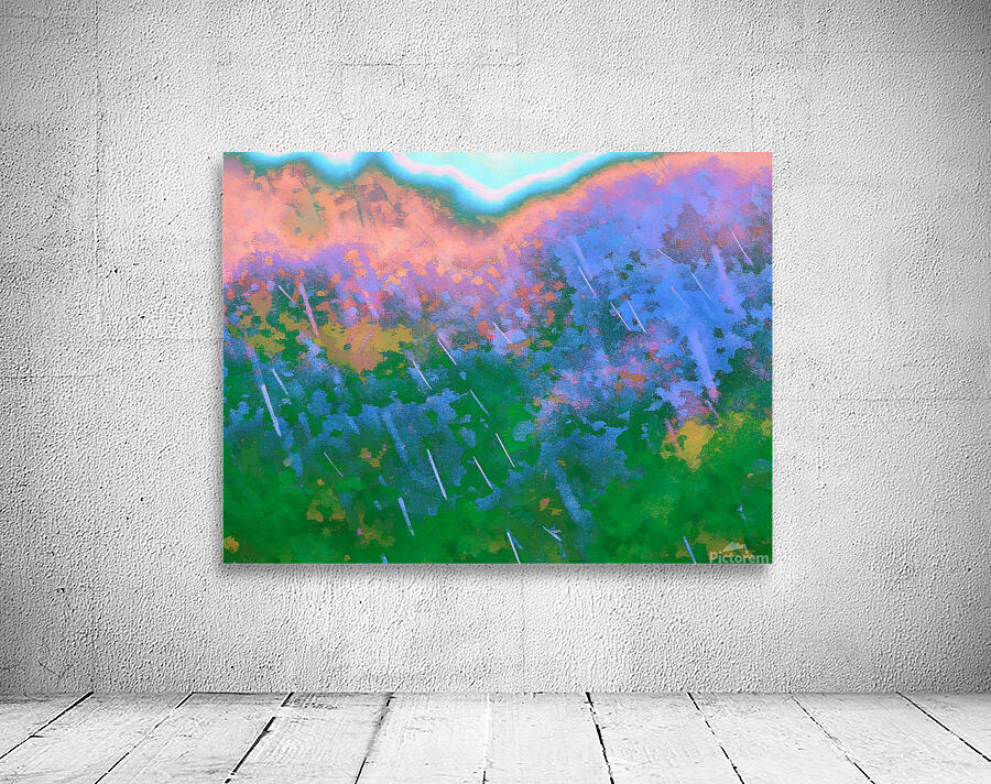  Vineyard in Rain 2                               Wall Preview
