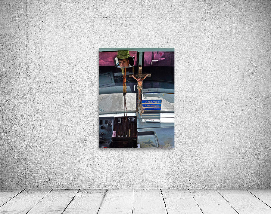 Bus Driver Crucifix Wall Preview