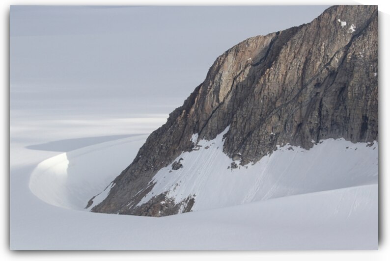 Glacier Mountain Window Atlin British Columbia Ca by ToeKnee Fogarassy