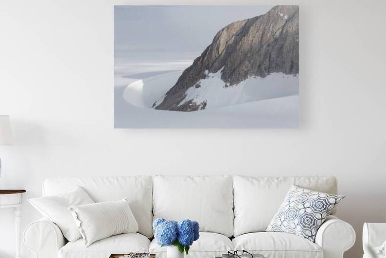 Glacier Mountain Window Atlin British Columbia Ca by ToeKnee Fogarassy