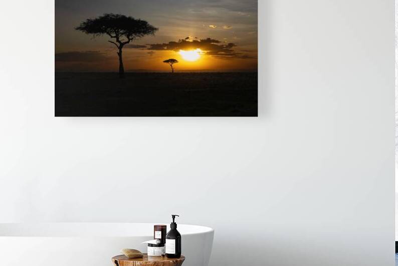 Africa Sunset Reproduction