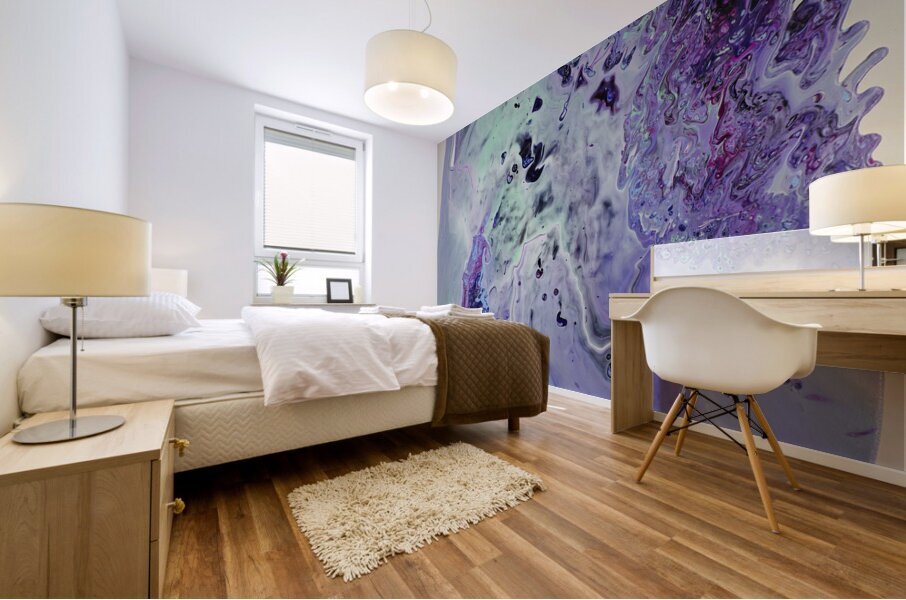 Blue Dance Mural print