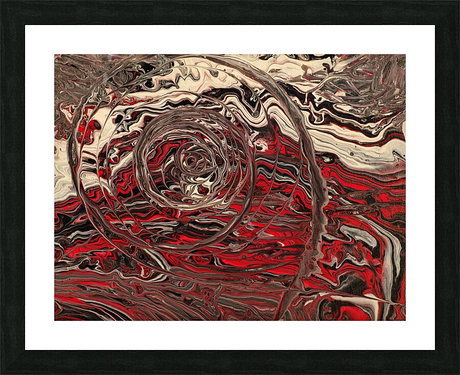 Fire Sail Picture Frame print