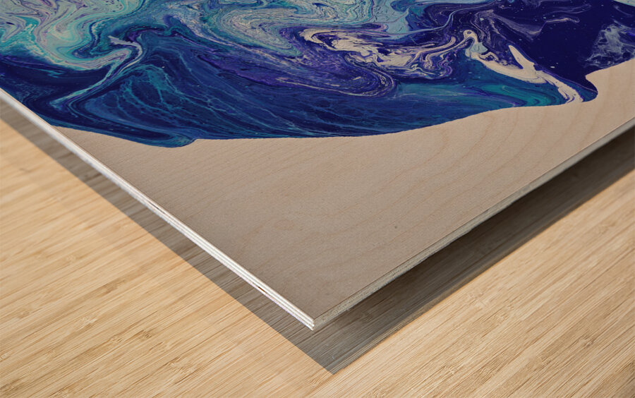 Deep George Wood print