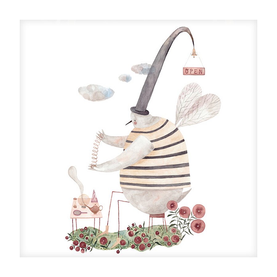 Wunderladen -square Picture Frame print